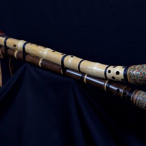 Multi Chamber Bamboo Flute 1