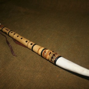 Single Bamboo Flute 24