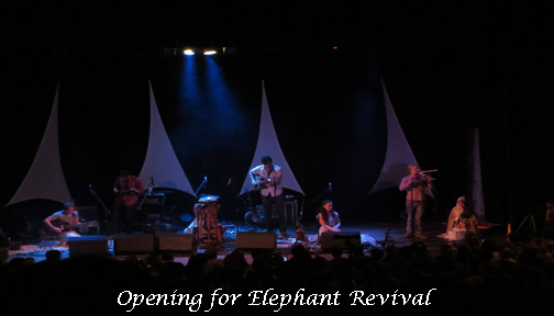 Opening For Elephant Revival